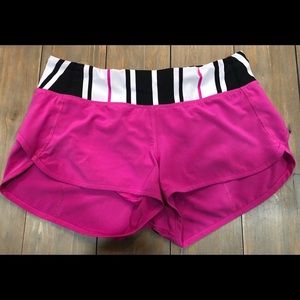 lululemon pink shorts!